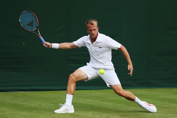 Kudla is the first American male to advance at Wimbledon (Photo by Steve Bardens/Getty Images)